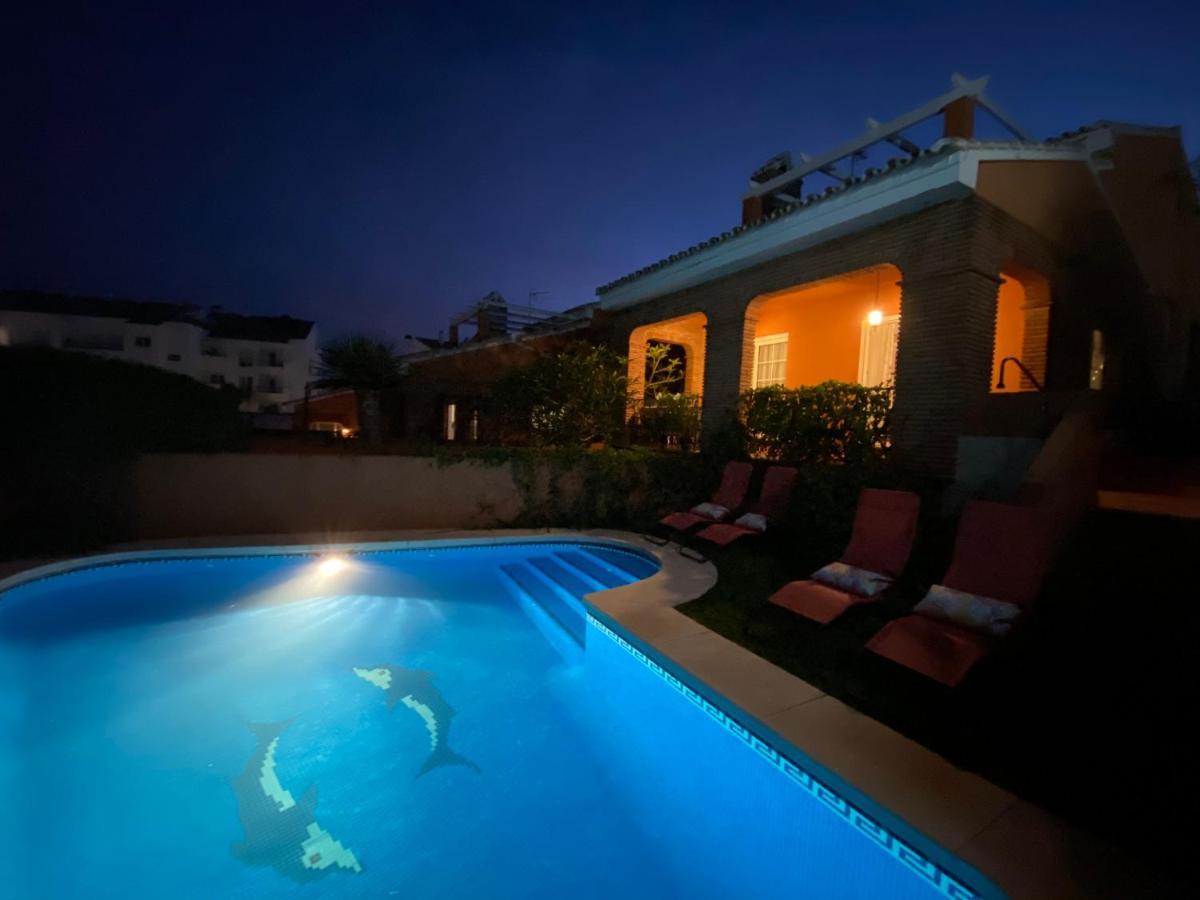 Villa With Heated Private Pool, Sea View& Turkish Sauna Benalmádena Exterior photo