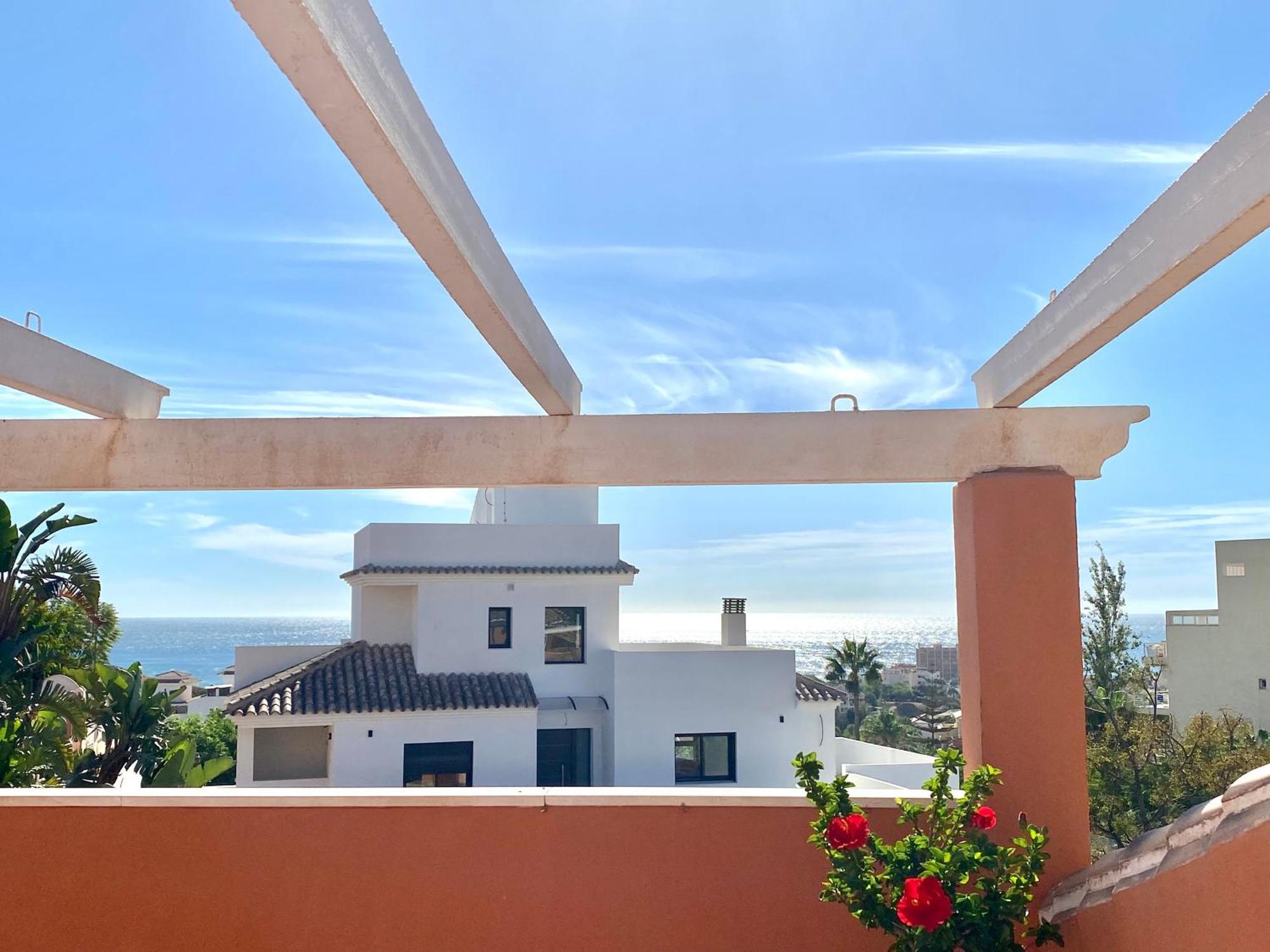 Villa With Heated Private Pool, Sea View& Turkish Sauna Benalmádena Exterior photo